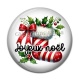 Cabochon Résine - botte joyeux noël