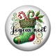 Cabochon Résine - botte joyeux noël