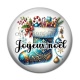 Cabochon Résine - botte joyeux noël