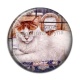 Cabochon Résine - chat
