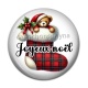 Cabochon Résine - botte joyeux noël