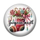 Cabochon Résine - botte joyeux noël