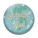 Cabochon Verre - joyeux noël