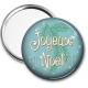 Miroir de poche - joyeux noël