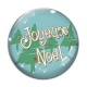 Cabochon Verre -  joyeux noël