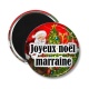 Magnet's - joyeux noël marraine
