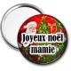 Miroir de poche - joyeux noël mamie