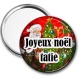 Miroir de poche - joyeux noël tatie