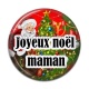 Cabochon Résine - joyeux noël maman