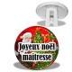 Trépied - joyeux noël maîtresse