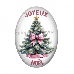 joyeux noël ovale