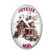 joyeux noël ovale