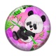 Cabochon Résine - panda