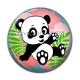 Cabochon Résine - panda