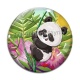 Cabochon Verre - panda