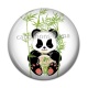 Cabochon Résine - panda