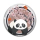 Cabochon Verre - panda