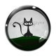 Cabochon Verre - chat