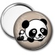 Miroir de poche - panda