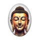 Cabochon Résine Ovale - méditation