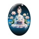 Cabochon Verre Ovale - yoga méditation zen