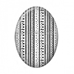 fond rayure noir et blanc ovale