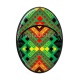 Cabochon Résine Ovale - forme ovale géométrique