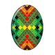 Cabochon Résine Ovale - forme ovale géométrique