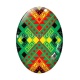 Cabochon Verre Ovale - forme ovale géométrique