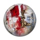 Cabochon Résine - abstrait