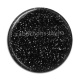 Cabochon Résine - fond brillant noir