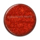 Cabochon Résine - fond brillant rouge