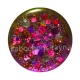 fond paillette fuchsia 