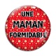 Cabochon Verre - une maman formidable