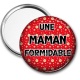 Miroir de poche - une maman formidable