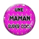 Cabochon Verre - une maman super cool