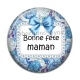 Cabochon Résine - bonne fête maman