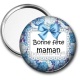 Miroir de poche - bonne fête maman