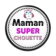 Cabochon Résine - maman super chouette