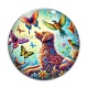 Cabochon Verre - chien
