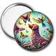 Miroir de poche - chien