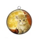 Pendentif Cabochon Argent - chaton