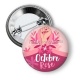 Badge - octobre rose