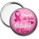 Miroir de poche - octobre rose