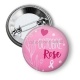 Badge - octobre rose