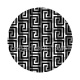 Fond tribal noir et blanc