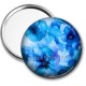 Miroir de poche - coquelicot bleu