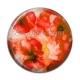Cabochon Résine - coquelicot rouge