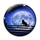 Cabochon Verre - chat