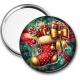 Miroir de poche - botte de noël